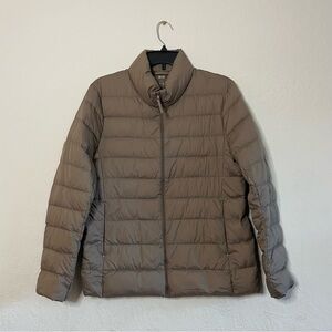 Uniqlo Brown Packable Puffer Jacket